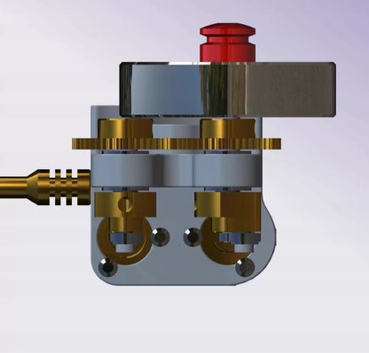 Startable steam engine model engine K007