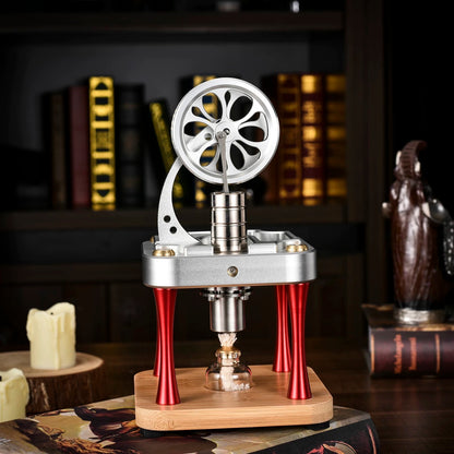 Water-cooled or air-cooled Stirling engine models